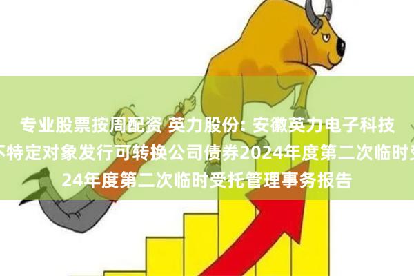 专业股票按周配资 英力股份: 安徽英力电子科技股份有限公司向不特定对象发行可转换公司债券2024年度第二次临时受托管理事务报告