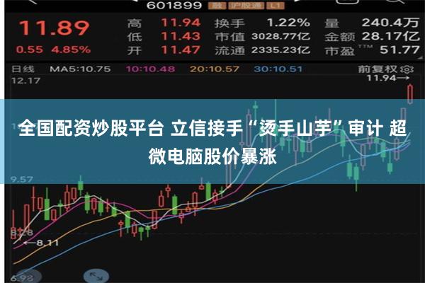 全国配资炒股平台 立信接手“烫手山芋”审计 超微电脑股价暴涨