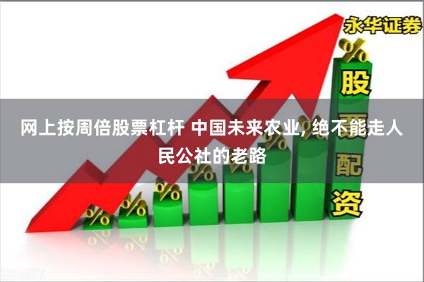 网上按周倍股票杠杆 中国未来农业, 绝不能走人民公社的老路