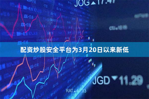 配资炒股安全平台为3月20日以来新低