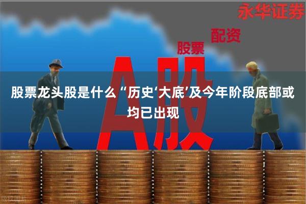 股票龙头股是什么“历史‘大底’及今年阶段底部或均已出现